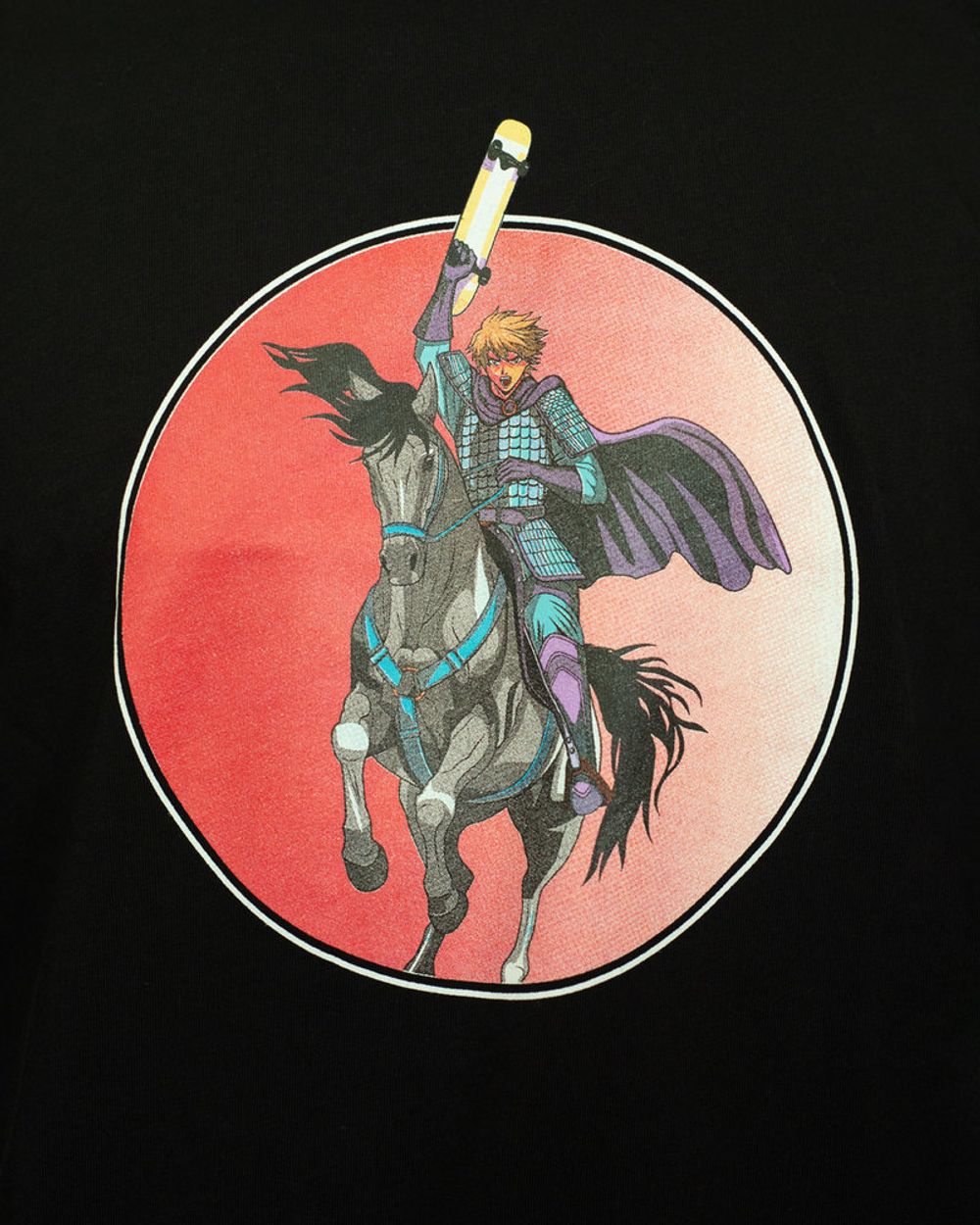 Лонгслив Скейтотырь Аниме Черный