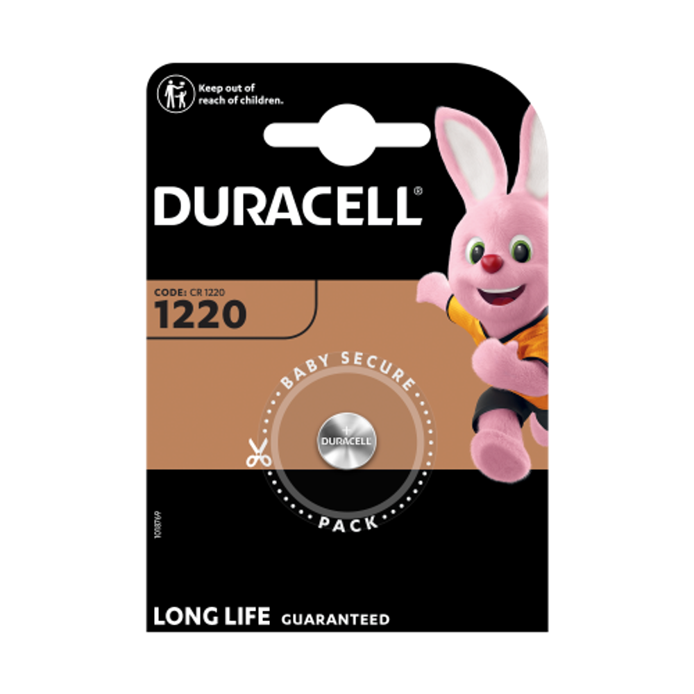 Батарейки Duracell 5007991 1220-1BL литиевая 3v 1шт. | Duracell