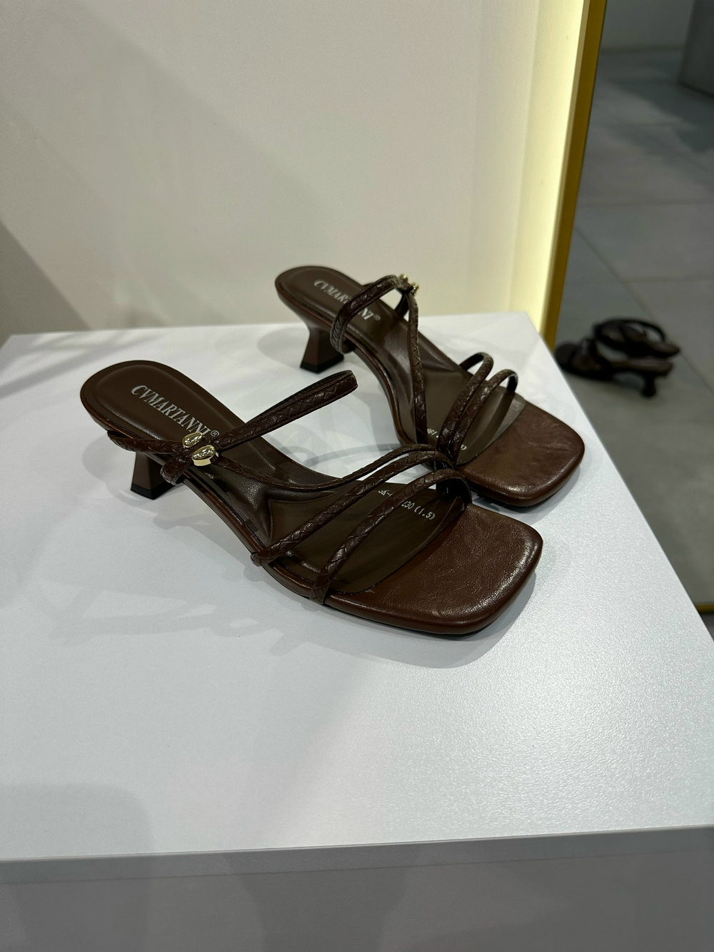 Мюли из эко кожи