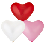 Шар латексный Сердце Пастель 30 см (Ассорти)