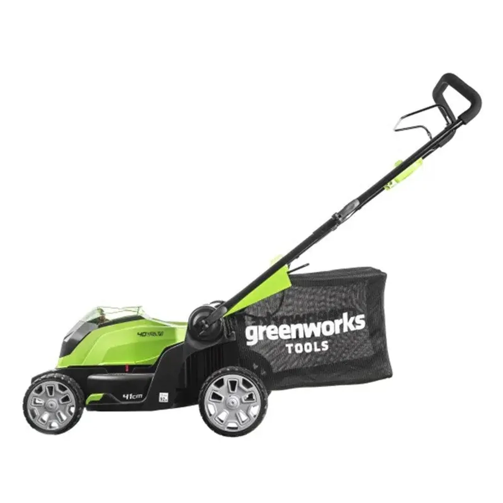 Аккумуляторная газонокосилка Greenworks G40LM41K4 (1 x 4 Ач, Быстрое ЗУ) 2504707U4F