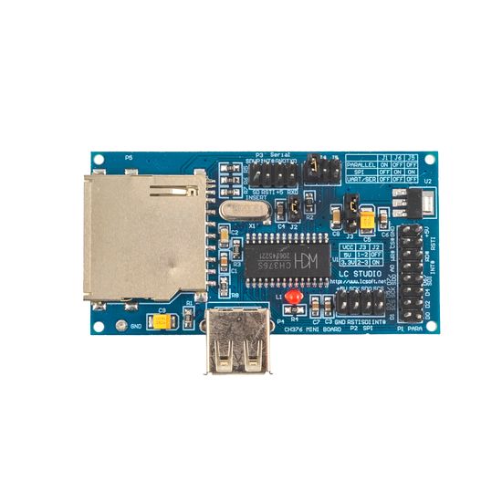 CH376 CH376S IC USB плата разработки