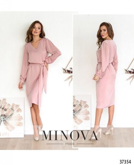 Платье 3134-пудра Minova Фото 1