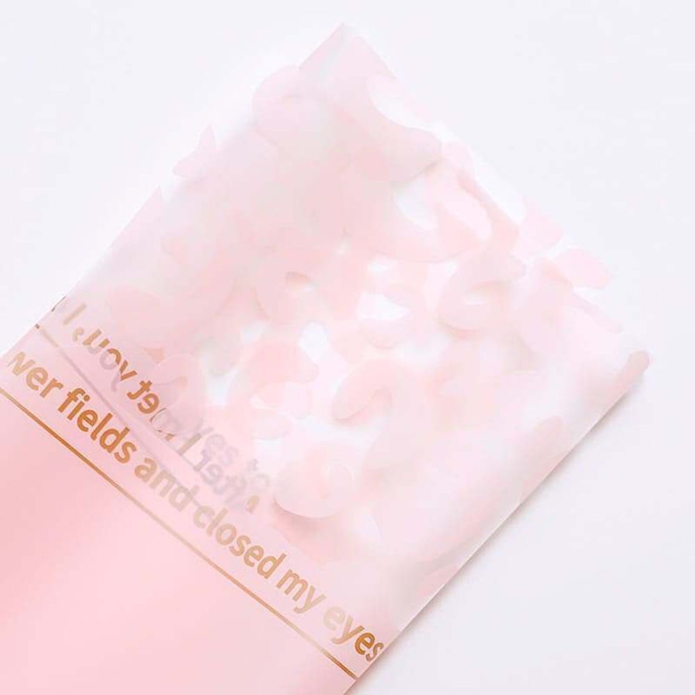 Пленка УЗОР 58см*10м РОЗОВЫЙ