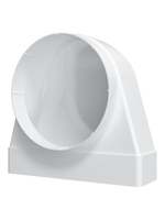 Переходник СККП D150 90° 60х204 пластик ERA