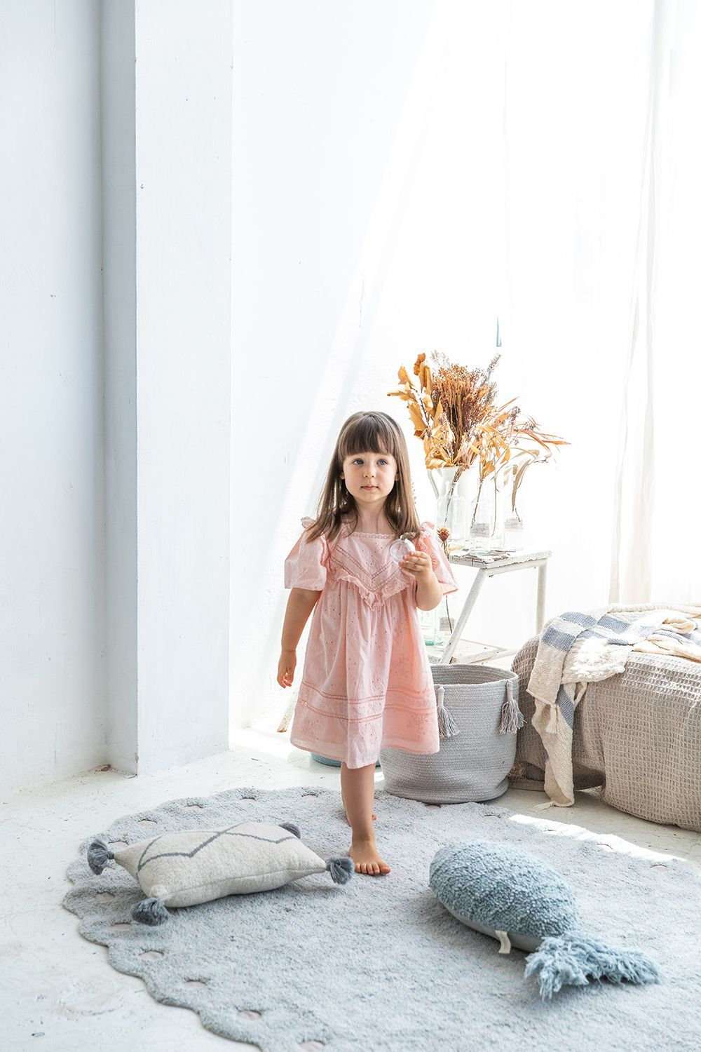 Ковер Lorena Canals Picone Pearl Blue (130 x 180 см)