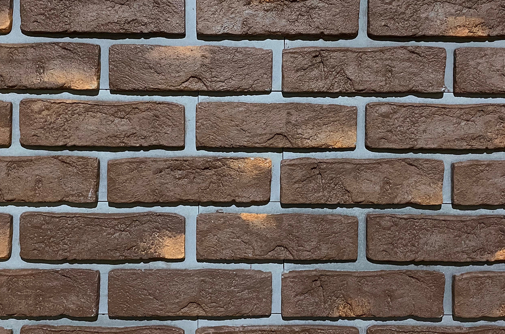 Навесной декоративный камень Каньон, коллекция Конаковский кирпич