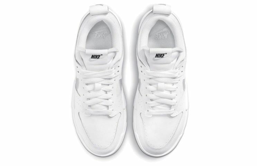 Кроссовки Nike Dunk Low Disrupt "White Silver" (Женская размерная сетка)