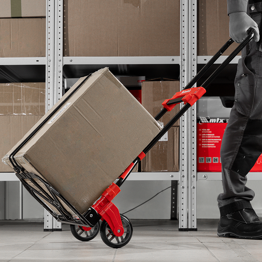 Тележка хозяйственная, складная, 2 колесная, грузоподъемность 80 кг Matrix