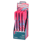 Ручка шариковая, масляная, Vinson, синие чернила, серия "Painting", 20 шт