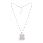 Колье Fiore Luna ENAMEL ROSE BP03194-3 R/S