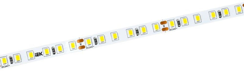 Лента светодиодная LSR-2835W120-12-IP20-24В (уп.5м) IEK LSR6-2-120-20-1-05-1