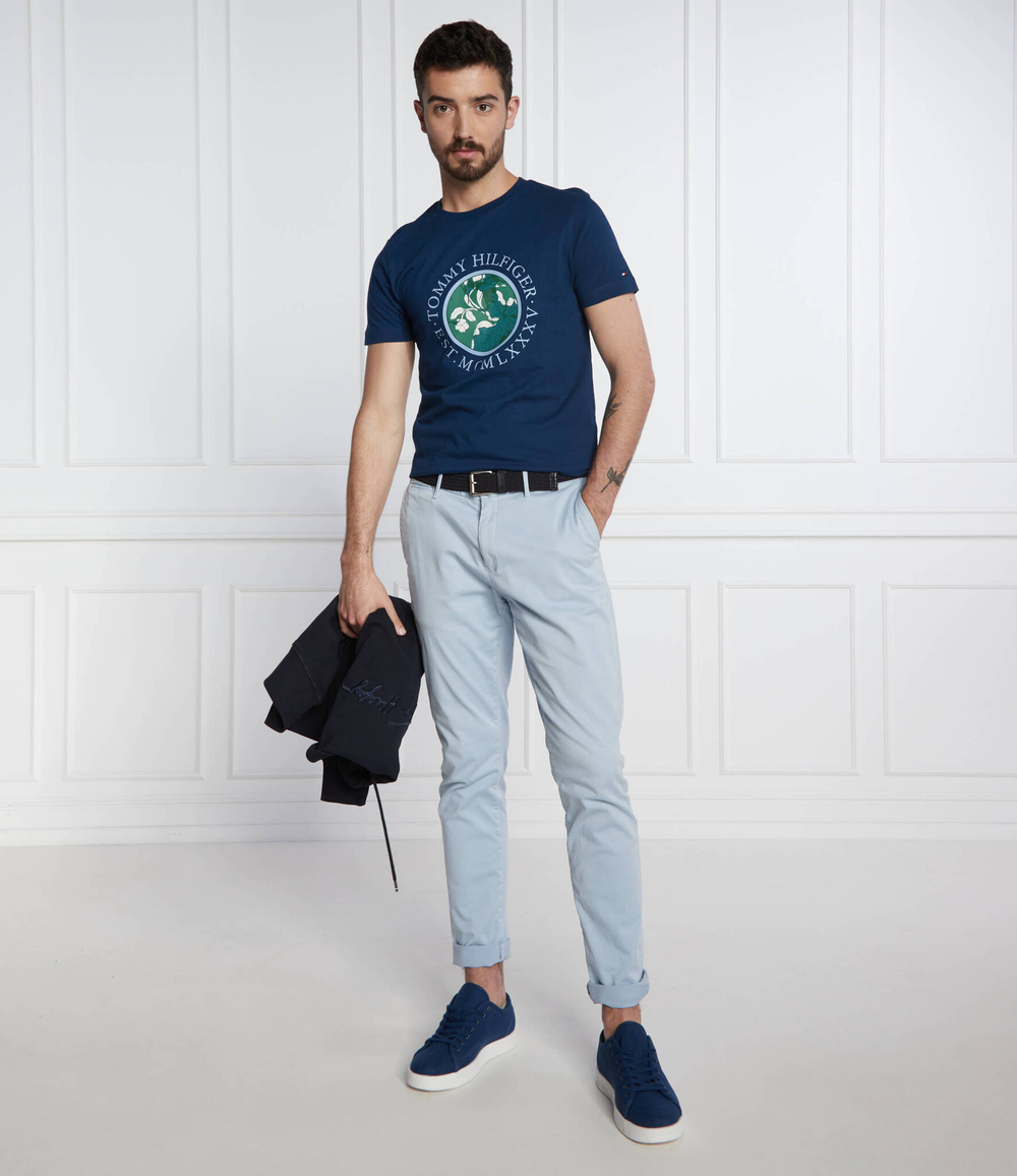 футболка Tommy Hilfiger - темно-синий(MW0MW24569)