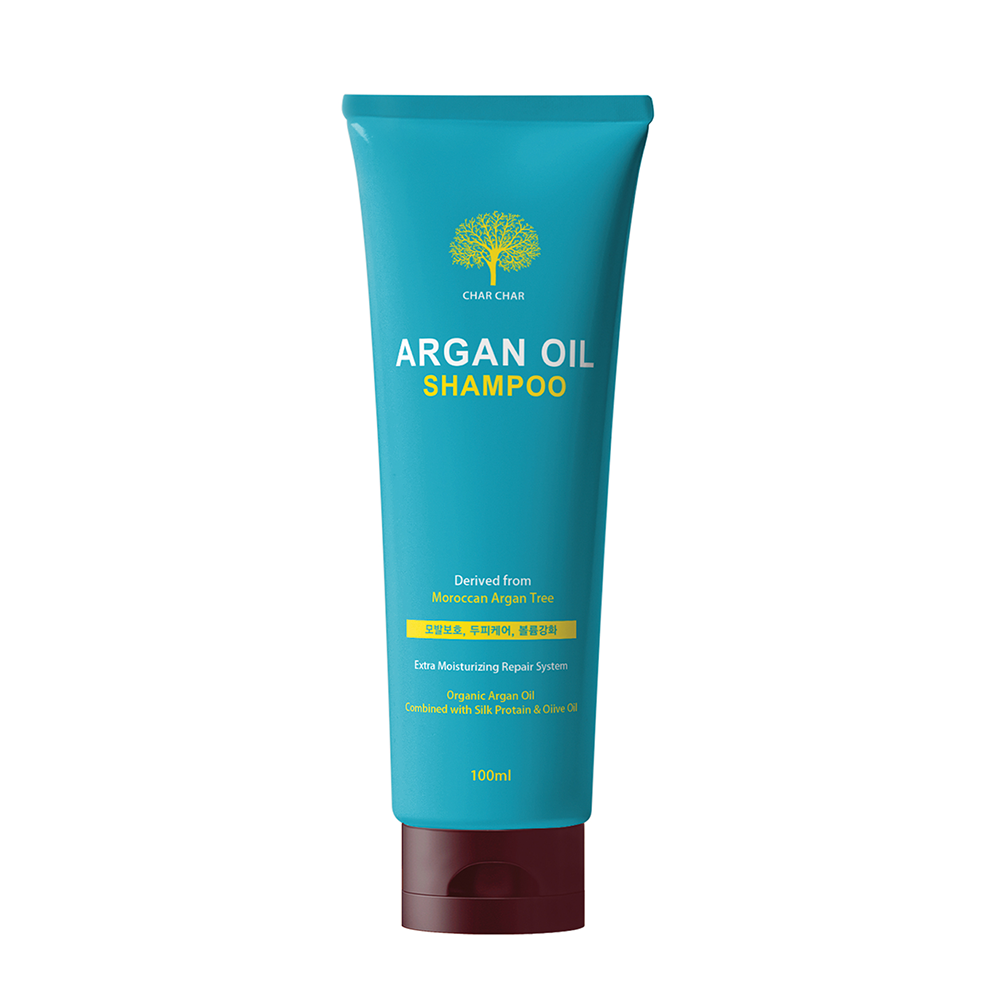 Шампунь для укрепления и оздоровления волос Char Char Argan Oil Shampoo