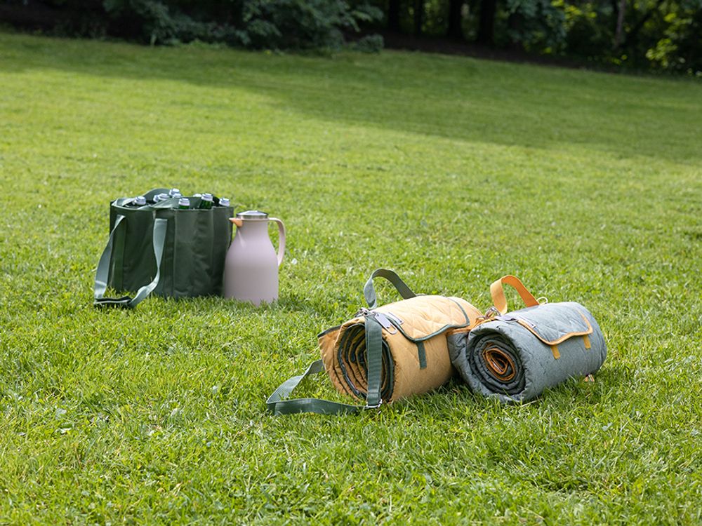 Плед для пикника и отдыха на пляже Smart Picnic, шалфей