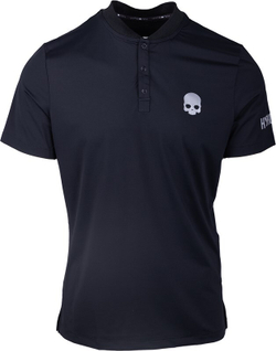 Мужское теннисное поло Hydrogen Tech Serafino - черный