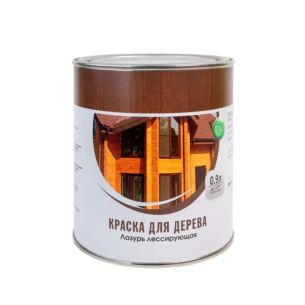 Краска для дерева Лазурь Венге 0.9л