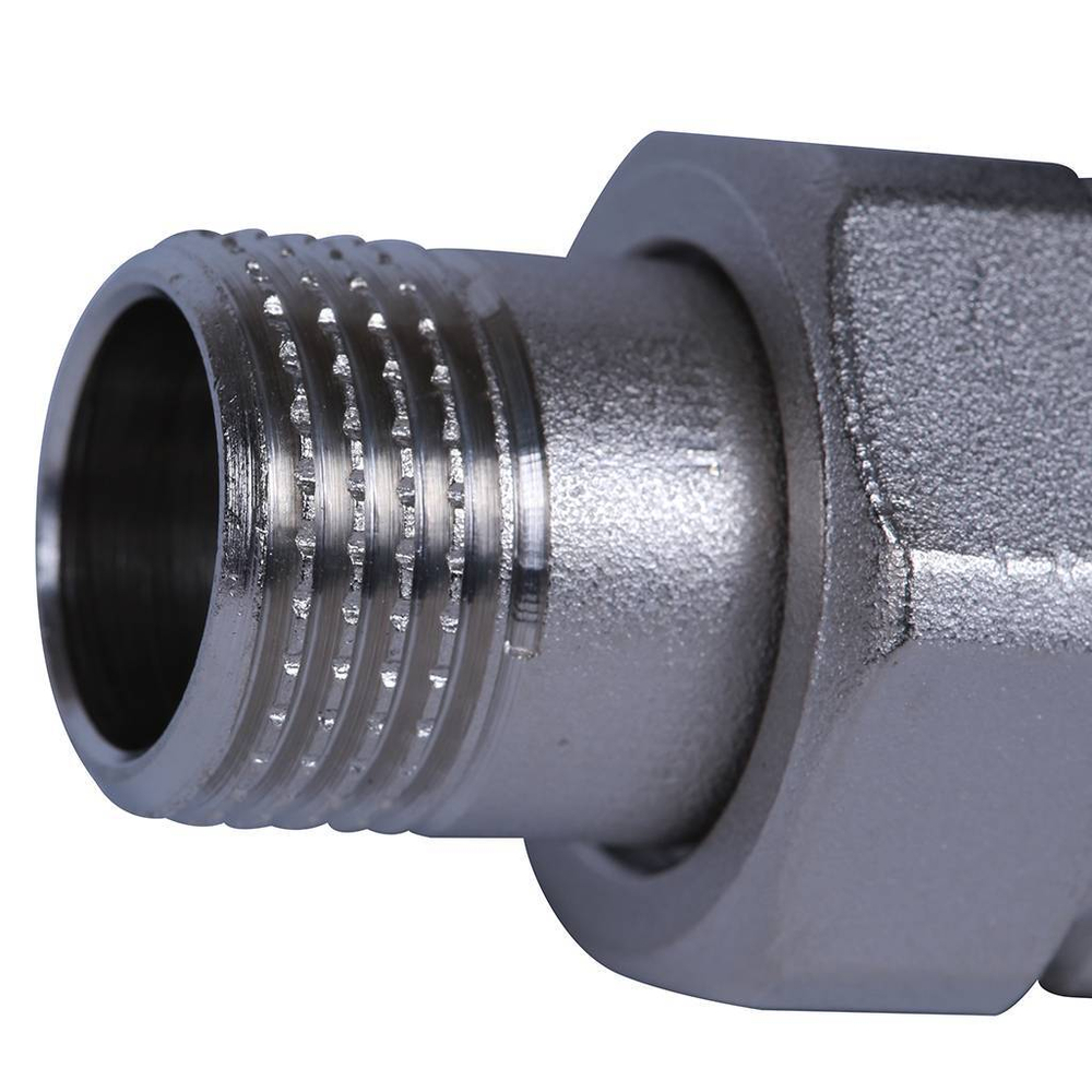 Кран шаровой с американкой Bugatti Oregon 1/2" внутренняя-наружная (бабочка)