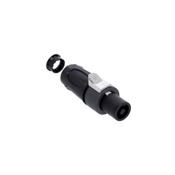 Adam Hall K4CSF4BLK - разъем спикерный Speakon (F) 4-pole, черный