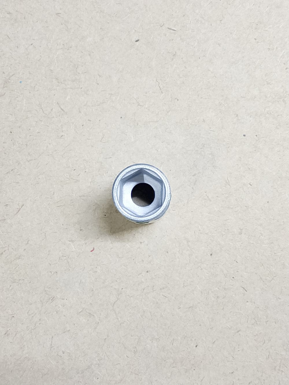 Головка торцовая НИЗ 1/2" 40X шестигранная оцинк, 17мм