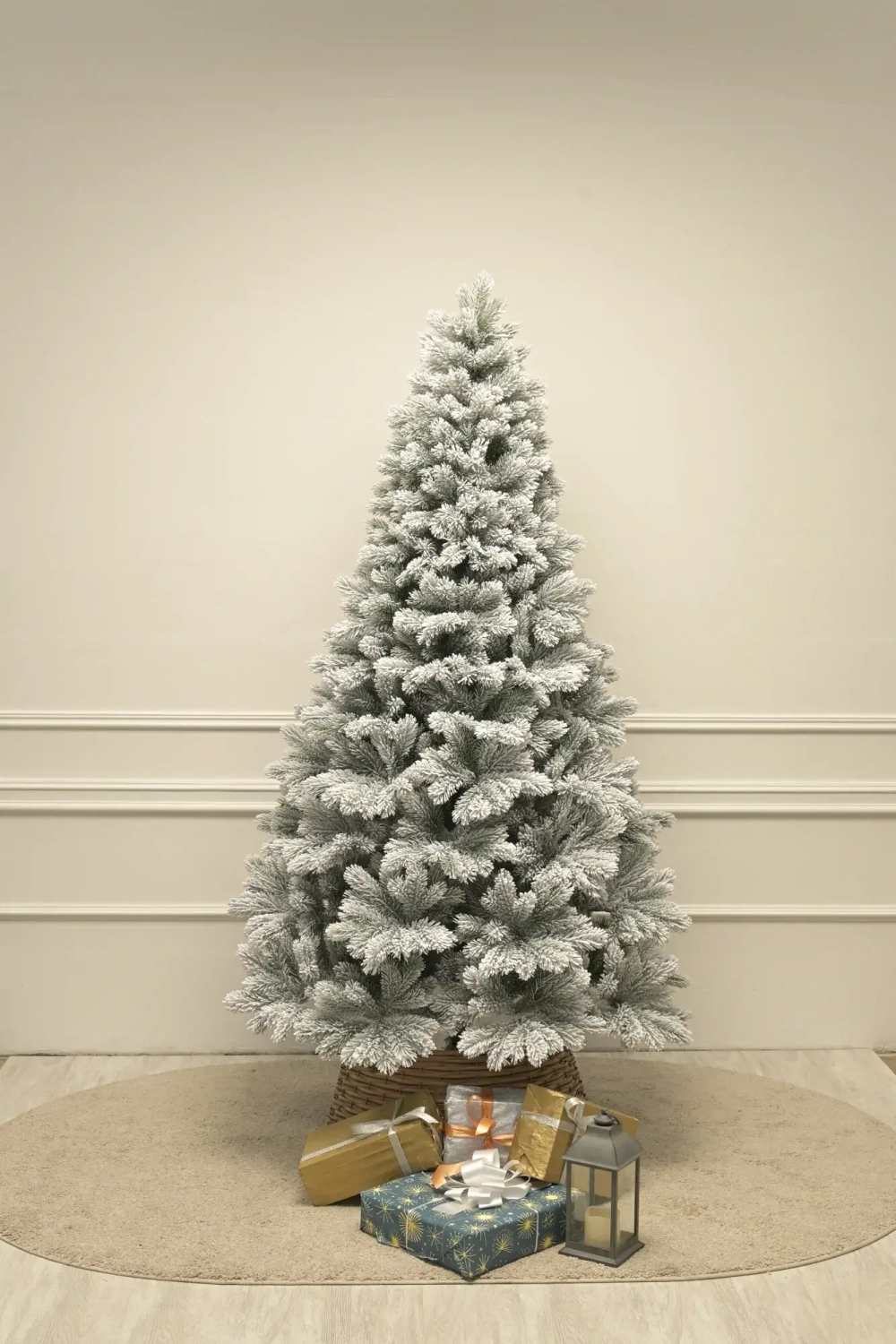 Искусственная елка Суздальская заснеженная 150 см., 100% Литая хвоя, ЕлкиТорг (273150)