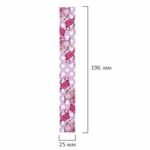 Закладки для книг с магнитом "ТРОПИКИ", набор 6 шт., блестки, 25x196 мм, ЮНЛАНДИЯ, 111637