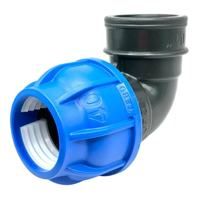 Отвод TEBO переходной 40x1 1/4" с ВР