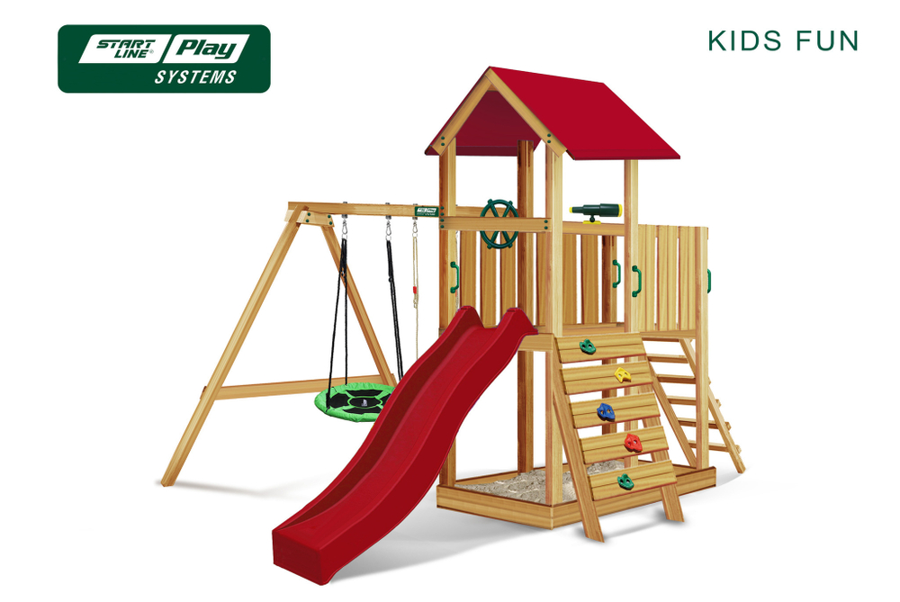 Детский городок KIDS FUN эконом (green)