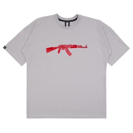 Футболка HOOK "Кулак" Серый