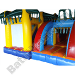 Надувная полоса препятствий "Супер - джунгли"