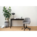 Кресло Bergenson Bjorn Isla, рогожка, серое