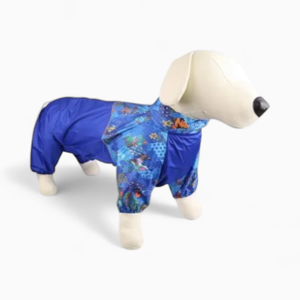 Дождевик для таксы «Тюльпан 2»