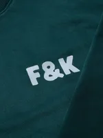 Купить Толстовка Hardlunch F&K темно-зеленая Толстовка Hardlunch F&K темно-зеленая