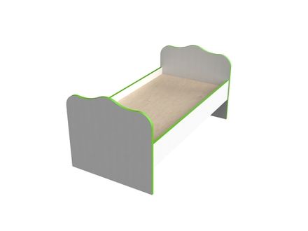 Кровать детская Волна вариант 1 Кр-20-01