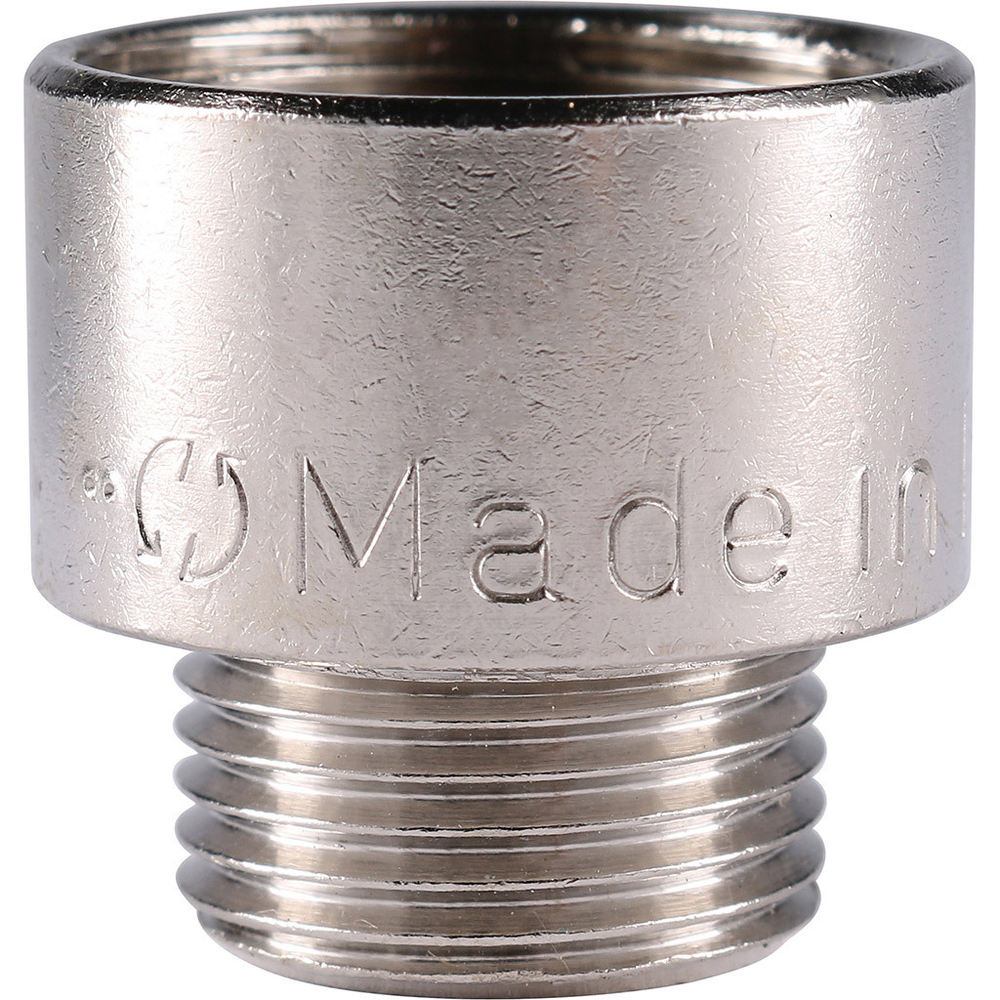 Переходник STOUT ВН 1/2"х3/8" никель