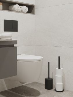 Ершик для унитаза Slim, черный