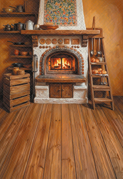 Масленица №3 (вер. 2025) - фон неопреновый