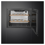 Винный шкаф SMEG CVI121G Neptune Grey серый / стекло