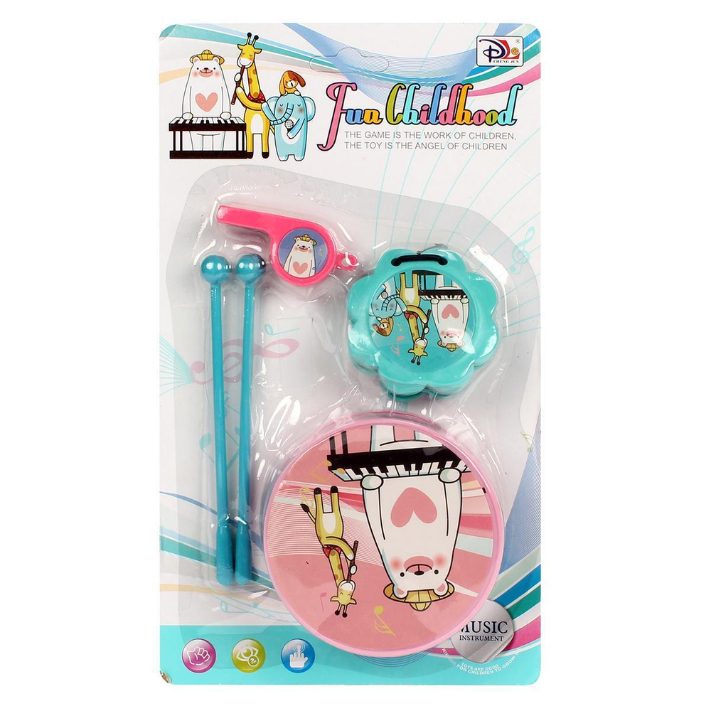 Набор музыкальных инструментов, блистер 1985D11