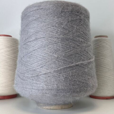 FLEECY - E. Miroglio; 43% вспушенная вискоза, 57% п/а фибра; 600м/100гр; Шнурок; col.9P6, цвет: серый с лиловым оттенком S703