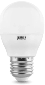 Лампа Gauss LED Elementary Шар 6W E27 420lm 3000K 53216