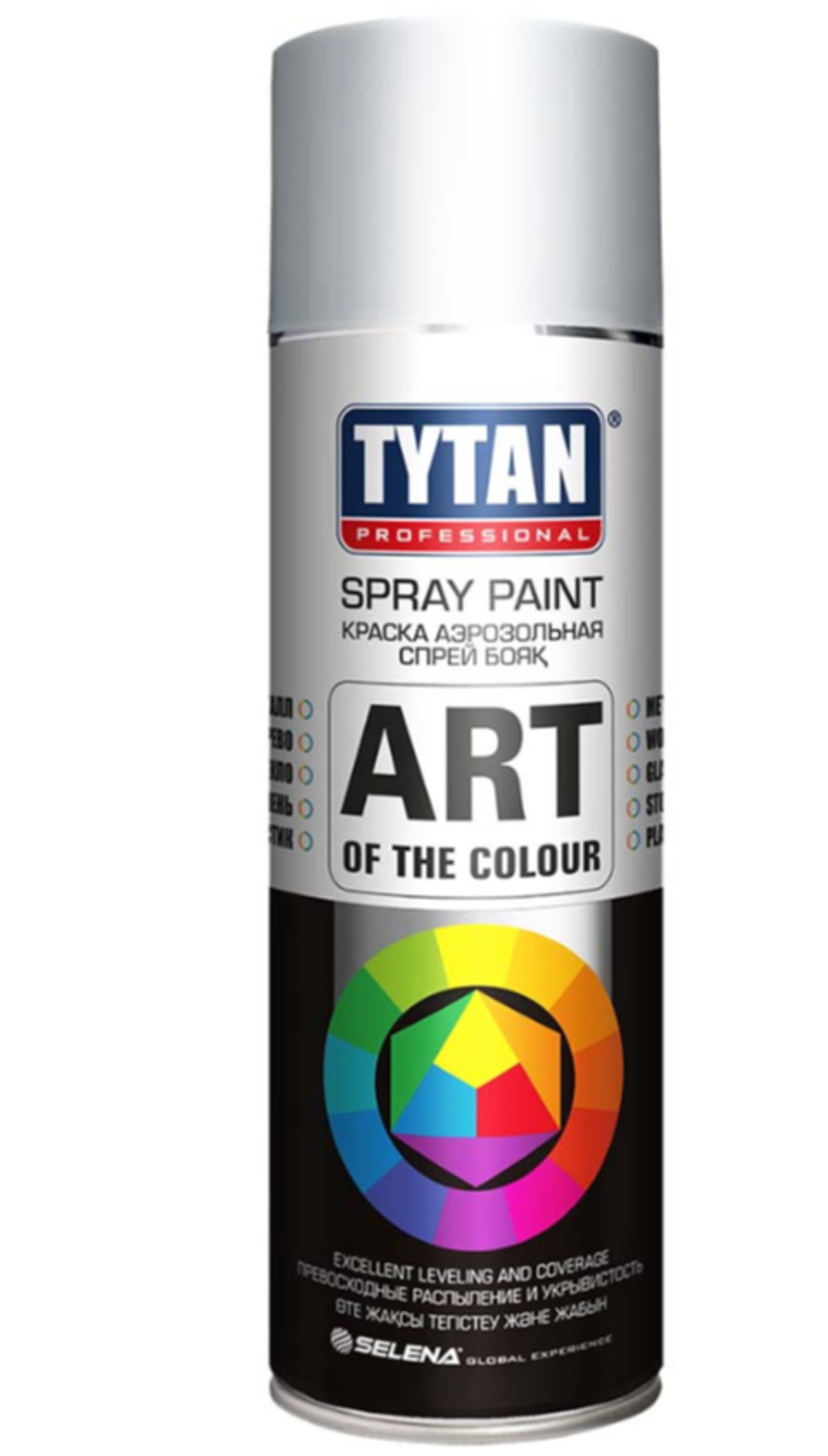 Краска акриловая аэрозольная белая матовая RAL9003М TYTAN Professional