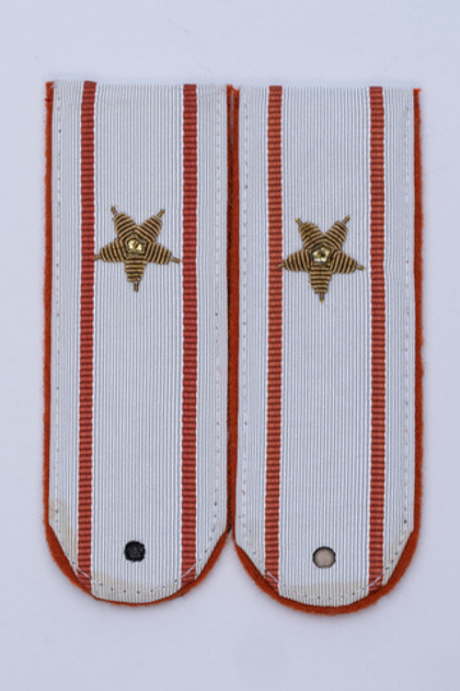 Погоны МЧС Майор на белую рубашку, вышитые
