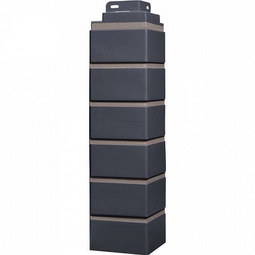 Наружный угол Кирпич KLINKER, асфальт Fineber (Файнбир)