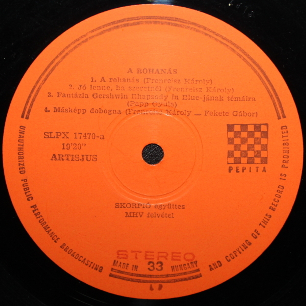 Skorpio / A Rohanas (LP)
