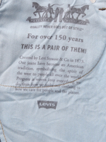 Мужские свободные прямые джинсы Levi's 565 Loose Straight A7221-0011