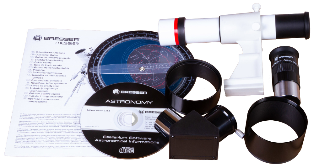 Труба оптическая Bresser Messier AR-102xs/460 Hexafoc