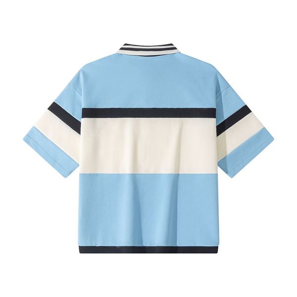 Поло голубое - фото 2