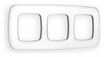 Рамка на 3 поста Ambrella Volt Coint OF640133