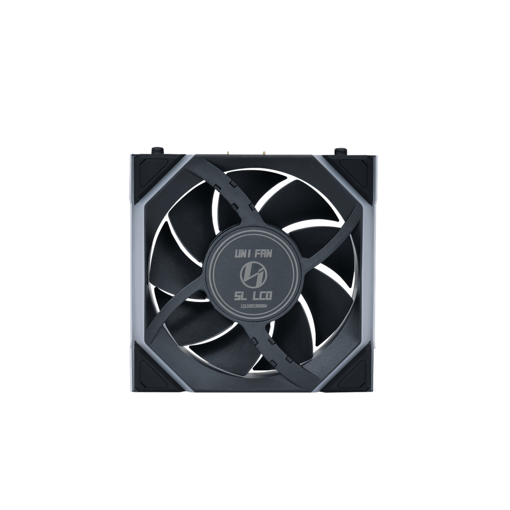 Вентилятор для корпуса Lian Li UNI FAN SL WIRELESS LCD 120mm No controller Black G99.12SLLCD1W1B.00